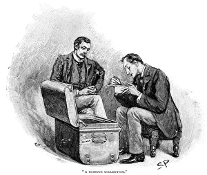 Sherlock Holmes and Dr Watson investigating Sherlock Holmes and Dr Watson investigating