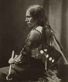 Sioux Native American Indian man, 1890 Sioux Native American Indian man, 1890