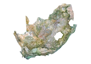 South Africa, Satellite Image