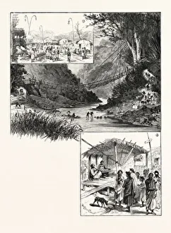 With The South Lushei Column: 1. Camp At Lalheyas Village With The South Lushei Column: 1. Camp At Lalheyas Village