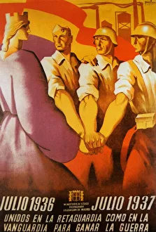 Spanish Civil War anti-fascist Poster Spanish Civil War anti-fascist Poster