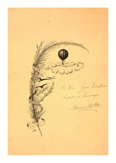 Stationery Illustrated With A Stalk Of Wheat Wrapped In A Banner Marked Quo Non Stationery Illustrated With A Stalk Of Wheat Wrapped In A Banner Marked Quo Non
