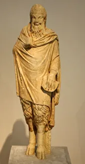 Statuette of Pan, Pentelic marble, from Athens