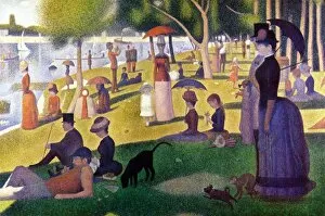 France Collection: Sunday Afternoon on la Grande Jatte 1884. Oil on canvas. by Georges Seurat