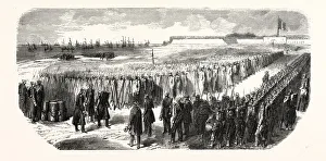 Surrender Of The Garrison Of Kinburn. The Crimean War Surrender Of The Garrison Of Kinburn. The Crimean War