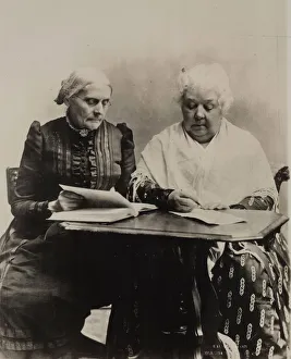 Susan B. Anthony, Elizabeth Cady Stanton, 1899 Susan B. Anthony, Elizabeth Cady Stanton, 1899