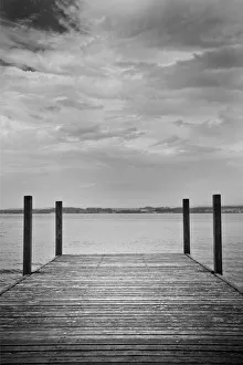 Switzerland, Canton Zug, Zug, Zug lake, pier Switzerland, Canton Zug, Zug, Zug lake, pier