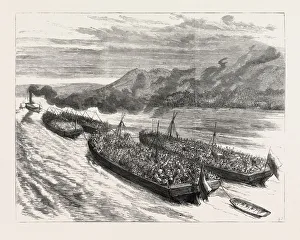 The Last Of The Russians In Eastern Roumelia Russian Troops Passing Down The Danube The Last Of The Russians In Eastern Roumelia Russian Troops Passing Down The Danube