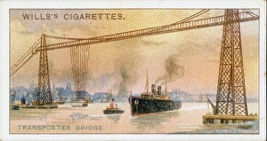 Transporter bridge, Newport, Wales, Britain, c1910 Transporter bridge, Newport, Wales, Britain, c1910