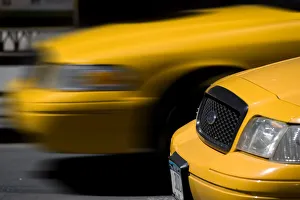 USA, New York, Manhattan, yellow cab USA, New York, Manhattan, yellow cab