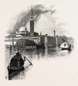 Venice, Italy, 19th century engraving Venice, Italy, 19th century engraving