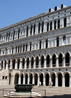 View of Doges Palace Courtyard