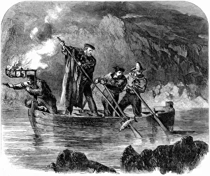 Wood engraving of Giuseppe Garibaldi Wood engraving of Giuseppe Garibaldi