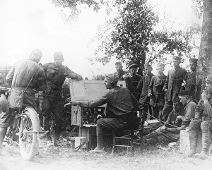 World War l: United States Army Signal Corps in France, July 1918 World War l: United States Army Signal Corps in France, July 1918