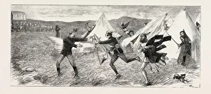 The Zulu War A Morning Alarm In Camp On The Upoko River The Zulu War A Morning Alarm In Camp On The Upoko River