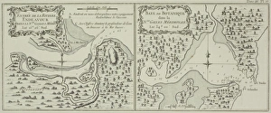 Antique maps of Botany Bay and Endeavour River in Australia Antique maps of Botany Bay and Endeavour River in Australia