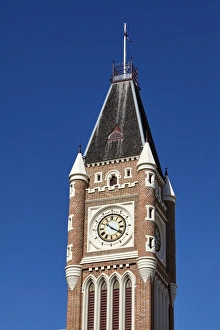 Architectural detail of the clock tower of Perth Architectural detail of the clock tower of Perth