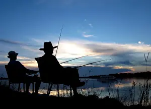 Silhouette Photography Techniques Prints: Aussie Summers Evening