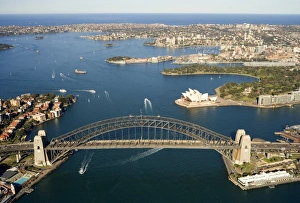 Australia, New South Wales, Sydney Harbour, aerial view Australia, New South Wales, Sydney Harbour, aerial view