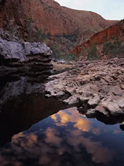 Australia, West MacDonnell Ranges National Park, Ormiston Gorge Australia, West MacDonnell Ranges National Park, Ormiston Gorge