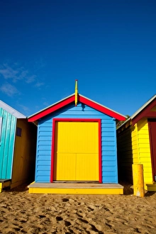 Beach huts on Brighton Beach Beach huts on Brighton Beach