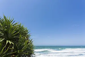 Blue Ocean Waves Australia Prints: Beach View