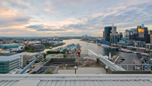Beautiful panoramic view of buildings and skyline. Sydney, Australia Beautiful panoramic view of buildings and skyline. Sydney, Australia