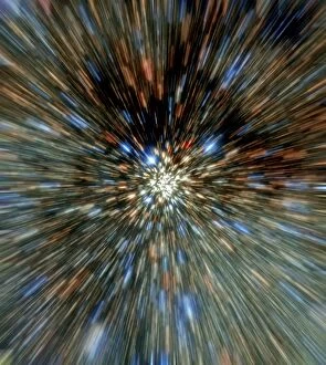Big bang theory- zoom; Images from NASAs Hubble telescope