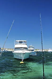 Boats and fishing rods Boats and fishing rods