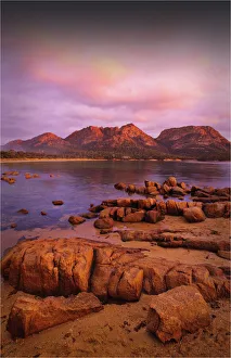 Coles Bay in Freycinet National Park, East coast of Tasmania Coles Bay in Freycinet National Park, East coast of Tasmania