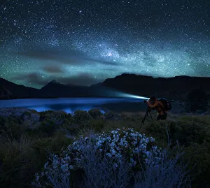 Alone in the Dark at Cradle Mountain, Tasmania, Australia Alone in the Dark at Cradle Mountain, Tasmania, Australia