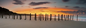 Dunedin St Clair Beach sunrise old jetty / Pier Dunedin St Clair Beach sunrise old jetty / Pier