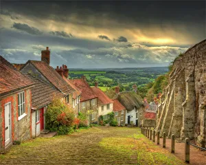 Gold Hill Views Across the Dorset countryside Gold Hill Views Across the Dorset countryside