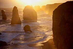 Great Ocean Road Collection: A golden sunset at the Twelve Apostles