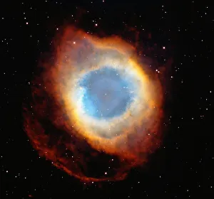Helix nebula, satellite view (Digital Composite) Helix nebula, satellite view (Digital Composite)