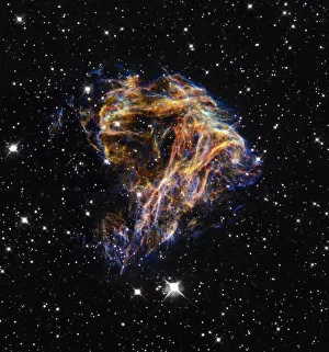 Hubble Celestial Fireworks Print