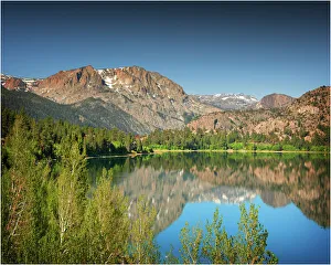 June lake, Sierra Nevada mountains, California June lake, Sierra Nevada mountains, California