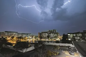 Lightning in Canberra Lightning in Canberra