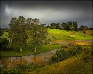 Passing Storm, Mission valley, Norfolk Island Passing Storm, Mission valley, Norfolk Island