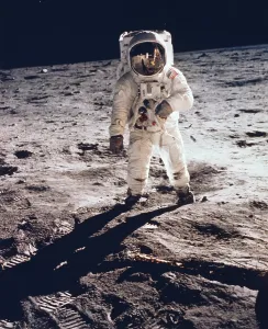 Space Prints: Always The Bridesmaid Print - Apollo 11 Moon Landing