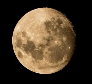 Moon Print from Australian Space