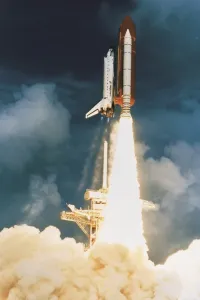 Space Exploration Photography Prints: Space shuttle launching