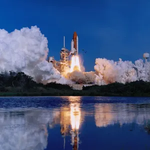 Space Shuttle Launching Print from Australian Views