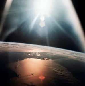 Space Exploration Photography Prints: Sunlight In Space