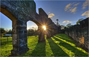 The Stables, a historic ruin originally built by convict labour during colonial times on Norfolk Island The Stables, a historic ruin originally built by convict labour during colonial times on Norfolk Island