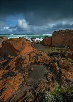 Stormy weather, King Island, Bass Strait, Tasmania, Australia Stormy weather, King Island, Bass Strait, Tasmania, Australia