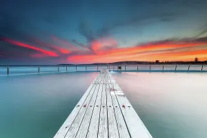 Narrabeen Ocean Sunset Print