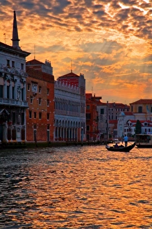 Photographers/yury prokopenko photography/sunset grand canal venice italy Photographers/yury prokopenko photography/sunset grand canal venice italy