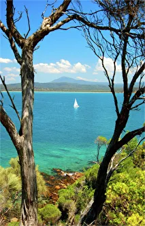 Twofold bay, Eden, southern New South Wales, Australia Twofold bay, Eden, southern New South Wales, Australia