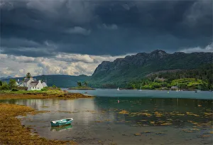 A view to Plockton Harbour, in the county of Ross, Scottish highlands A view to Plockton Harbour, in the county of Ross, Scottish highlands